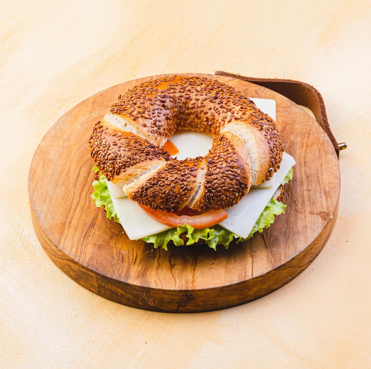 Simit Sandviç Şeffaf Ambalaj